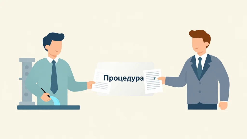 Схема взаимодействия предприятия и государственного органа в рамках административной процедуры